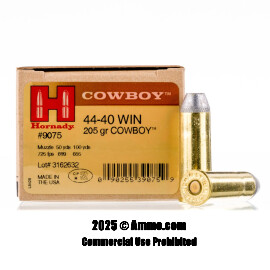 Image of Hornady 44-40 Win Ammo - 20 Rounds of 205 Grain LFN Ammunition