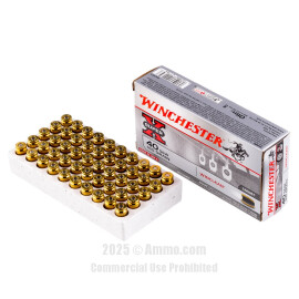 Image of Bulk 40 Cal Ammo - 500  Rounds of Bulk 165 Grain BEB Ammunition from Winchester