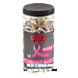 Image of CCI Clean-22 22 LR Ammo - 3200 Rounds of 40 Grain Poly-Coated LRN Ammunition