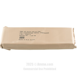 Image of PMC Battle Pack 45 ACP Ammo - 250 Rounds of 230 Grain FMJ Ammunition