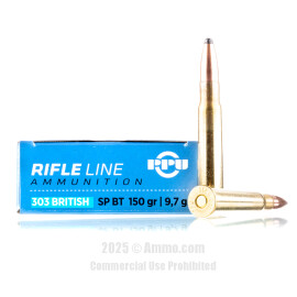 Image of Prvi Partizan 303 British Ammo - 20 Rounds of 150 Grain SP Ammunition