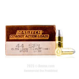 Image of Magtech 44 S&W Special Ammo - 50 Rounds of 240 Grain LFN Ammunition