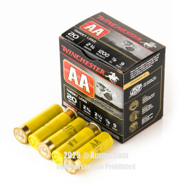Image of Bulk 20 Gauge Ammo - 250 Rounds of Bulk 7/8 oz. #9 Shot Ammunition from Winchester