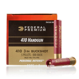 Image For 20 Rounds Of 4/5 oz. #000 Buck 410 Federal Ammunition