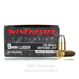 Image of Winchester Silvertip 9mm Ammo - 200 Rounds of 115 Grain JHP Ammunition