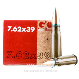 Image of Arsenal by Global Ordnance 7.62x39 Ammo - 1000 Rounds of 122 Grain FMJ Ammunition