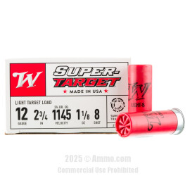 Image of Winchester 12 ga Ammo - 25 Rounds of 1-1/8 oz. #8 Shot (Lead) Ammunition