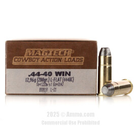 Image of Magtech 44-40 Win Ammo - 50 Rounds of 200 Grain LFN Ammunition