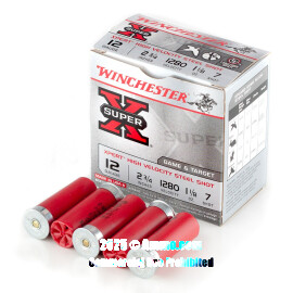 Image of Bulk 12 Gauge Ammo - 250 Rounds of Bulk 1-1/8 oz. #7 Shot Ammunition from Winchester