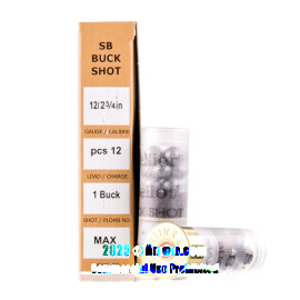 Image of Sellier and Bellot 12 Gauge Ammo - 10 Rounds of 1-1/8 oz. #1 Buck Ammunition
