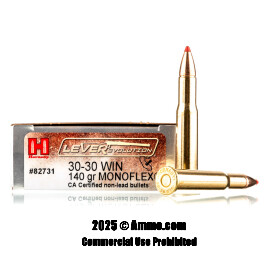Image of Hornady 30-30 Ammo - 20 Rounds of 140 Grain Polymer Tipped Ammunition
