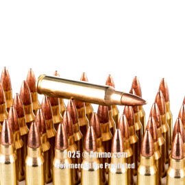 Image of Bulk 223 Rem Ammo - 500  Rounds of Bulk 55 Grain FMJ-BT Ammunition from Hornady
