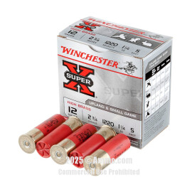 Image of Bulk 12 Gauge Ammo - 250 Rounds of Bulk 1-1/4 oz. #5 Shot Ammunition from Winchester