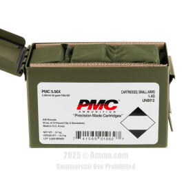 Image of Bulk 5.56x45 Ammo - 840 Rounds of Bulk 55 Grain FMJ-BT Ammunition from PMC