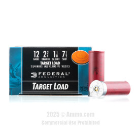 Image of Federal 12 Gauge Ammo - 250 Rounds of 1-1/8 oz. #7-1/2 Shot (Lead) Ammunition
