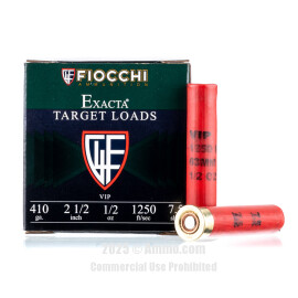 Image For 25 Rounds Of 1/2 oz. #7-1/2 Shot Shotshell 410 Fiocchi Ammunition