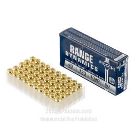 Image of Bulk 40 Cal Ammo - 1000 Rounds of Bulk 170 Grain FMJ Ammunition from Fiocchi