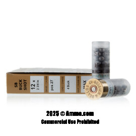 Image of Bulk 12 Gauge Ammo - 250 Rounds of Bulk 1-1/4 oz. #4 Buck Ammunition from Sellier and Bellot
