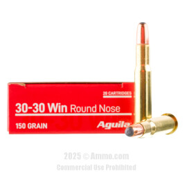 Image of Aguila 30-30 Ammo - 20 Rounds of 150 Grain SP Ammunition