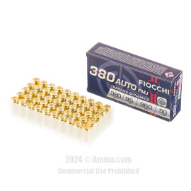 Image of Bulk 380 ACP Ammo - 1000 Rounds of Bulk 95 Grain FMJ Ammunition from Fiocchi