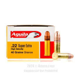 Image of Aguila Super Extra 22 LR Ammo - 2000 Rounds of 40 Grain CPRN Ammunition