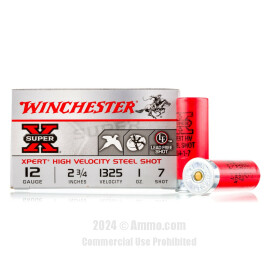 Image of Winchester 12 ga Ammo - 250 Rounds of 1 oz. #7 Shot (Steel) Ammunition
