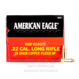 Image of Federal 22 LR Ammo - 40 Rounds of 38 Grain CPHP Ammunition