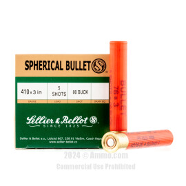 Image For 25 Rounds Of #00 Buck 410 Sellier and Bellot Ammunition