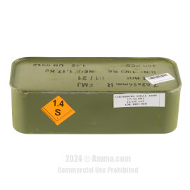 Image of Romarm 7.62x54r Ammo - 400 Rounds of 148 Grain FMJ Ammunition in Spam Can (No Opener)