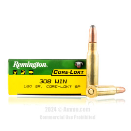 Image of Remington 308 Win Ammo - 200 Rounds of 180 Grain SP Ammunition