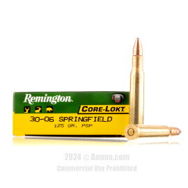 Image of Remington 30-06 Ammo - 200 Rounds of 125 Grain PSP Ammunition