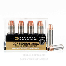 Image of Federal 327 Fed Mag Ammo - 20 Rounds of 85 Grain JHP Ammunition