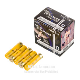 Image of Bulk 20 Gauge Ammo - 250 Rounds of Bulk 7/8 oz. #8 Shot Ammunition from Fiocchi