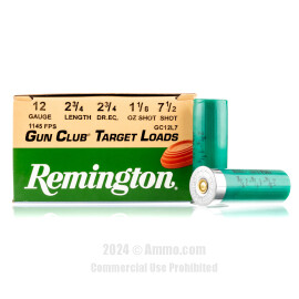 Image of Remington 12 Gauge Ammo - 250 Rounds of 1-1/8 oz. #7 1/2 Shot Ammunition
