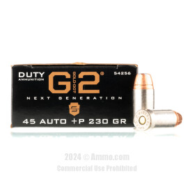 Image of Speer Gold Dot G2 45 ACP +P Ammo - 50 Rounds of 230 Grain JHP Ammunition