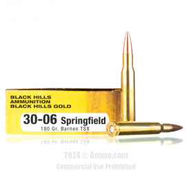 Image of Black Hills Gold 30-06 Ammo - 20 Rounds of 180 Grain TSX Ammunition