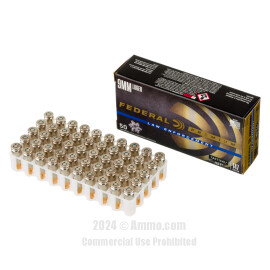 Image of Bulk 9mm Ammo - 1000 Rounds of Bulk 147 Grain Jacketed Hollow-Point (JHP) Ammunition from Federal