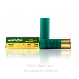 Image of Remington 12 Gauge Ammo - 5 Rounds of 7/8 oz. Rifled Slug Ammunition