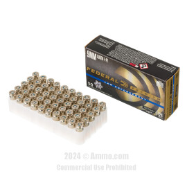Image of Bulk 9mm Ammo - 1000 Rounds of Bulk 124 Grain Jacketed Hollow-Point (JHP) Ammunition from Federal
