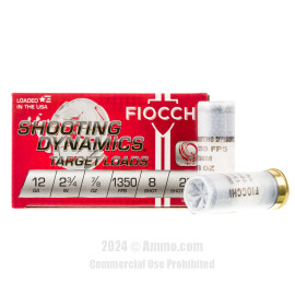 Image of Fiocchi 12 ga Ammo - 250 Rounds of 7/8 oz. #8 Shot (Lead) Ammunition