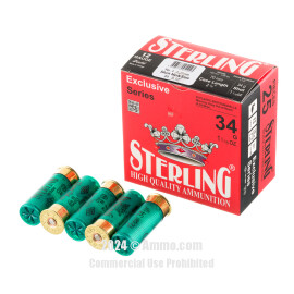 Image of Bulk 12 Gauge Ammo - 250 Rounds of Bulk 1-3/16 oz. #4 Shot Ammunition from Sterling