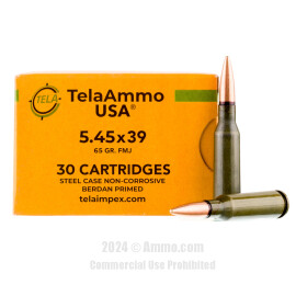 Image of Tela Impex 5.45x39 Ammo - 750 Rounds of 65 Grain FMJ Ammunition
