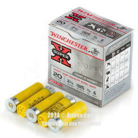 Image of Bulk 20 Gauge Ammo - 250 Rounds of Bulk 3/4 oz. #6 Shot Ammunition from Winchester