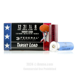Image of Federal Wounded Warrior 12 ga Ammo - 250 Rounds of 1-1/8 oz. #8 Shot (Lead) Ammunition