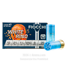 Image of Fiocchi 12 ga Ammo - 250 Rounds of 1-1/8 oz. #8 Shot (Lead) Ammunition