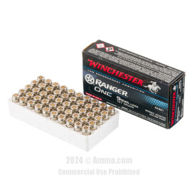 Image of Bulk 9mm Ammo - 500  Rounds of Bulk 147 Grain Jacketed Hollow-Point (JHP) Ammunition from Winchester