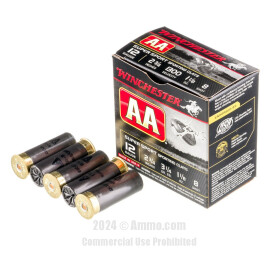 Image of Bulk 12 Gauge Ammo - 250 Rounds of Bulk 1-1/8 oz. #8 Shot Ammunition from Winchester