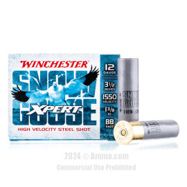 Image of Winchester Xpert Snow Goose 12 Gauge Ammo - 25 Rounds of 1-3/8 oz. BB Steel Shot Ammunition