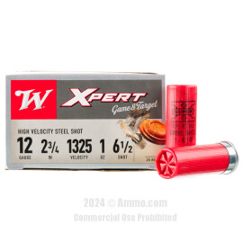 Image of Winchester Xpert Game & Target 12 Gauge Ammo - 250 Rounds of 1 oz. #6-1/2 Steel Shot Ammunition