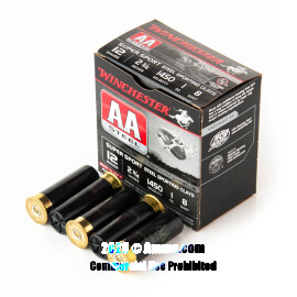 Image of Bulk 12 Gauge Ammo - 250 Rounds of Bulk 1 oz. #8 Shot Ammunition from Winchester